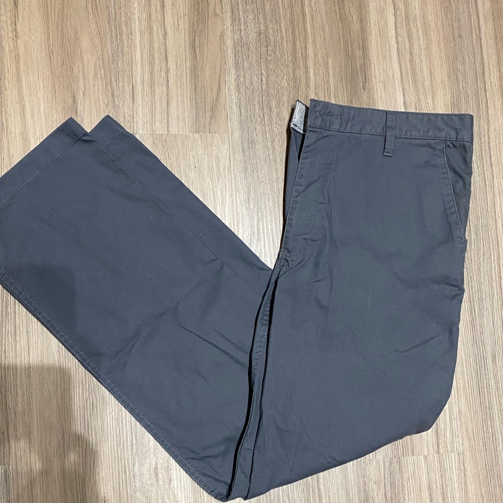 Grey dockers pants